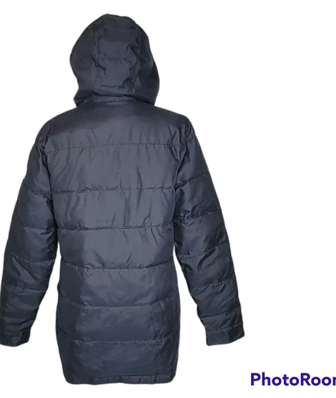 Burton Women's Quilted Black Puffer Parka Insulated Hooded Extra Small 0/2 - Picture 8 of 9